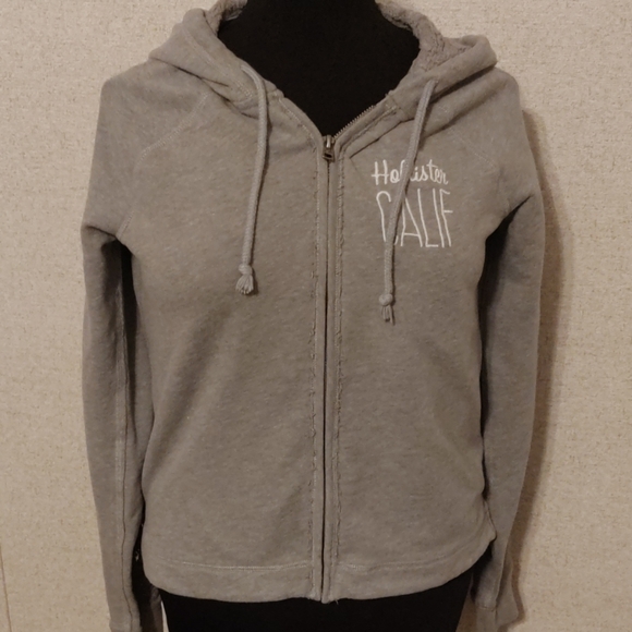 Hollister Lace Sleeve Hoodie - Picture 7 of 7